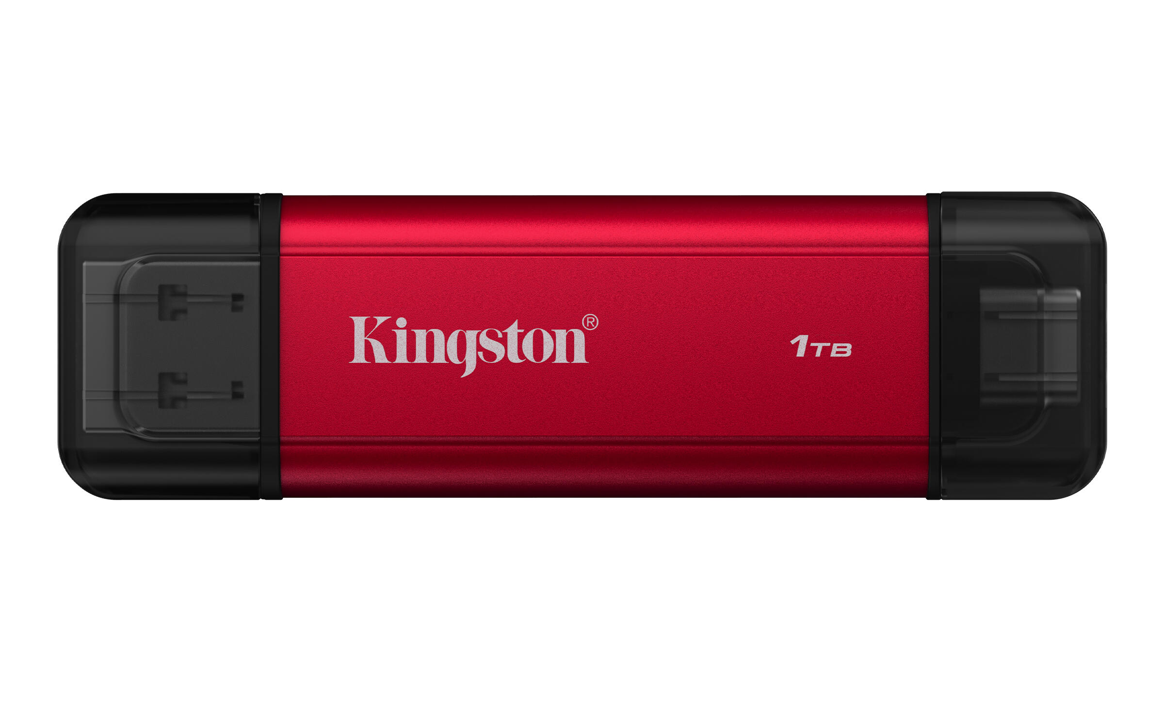 Kingston SSD esterno Dual Portable 1TB / SPSD/1TB Nero, rosso