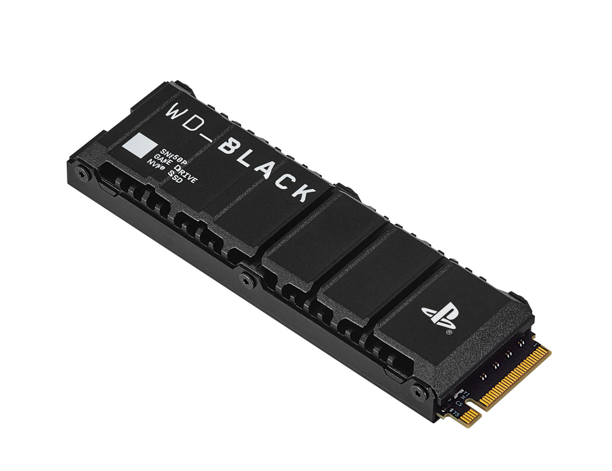 Western Digital M.2 SSD SN850P mit Heatsink für PS5 / WDBBYV0020BNC-WRSN Mehrfarbig