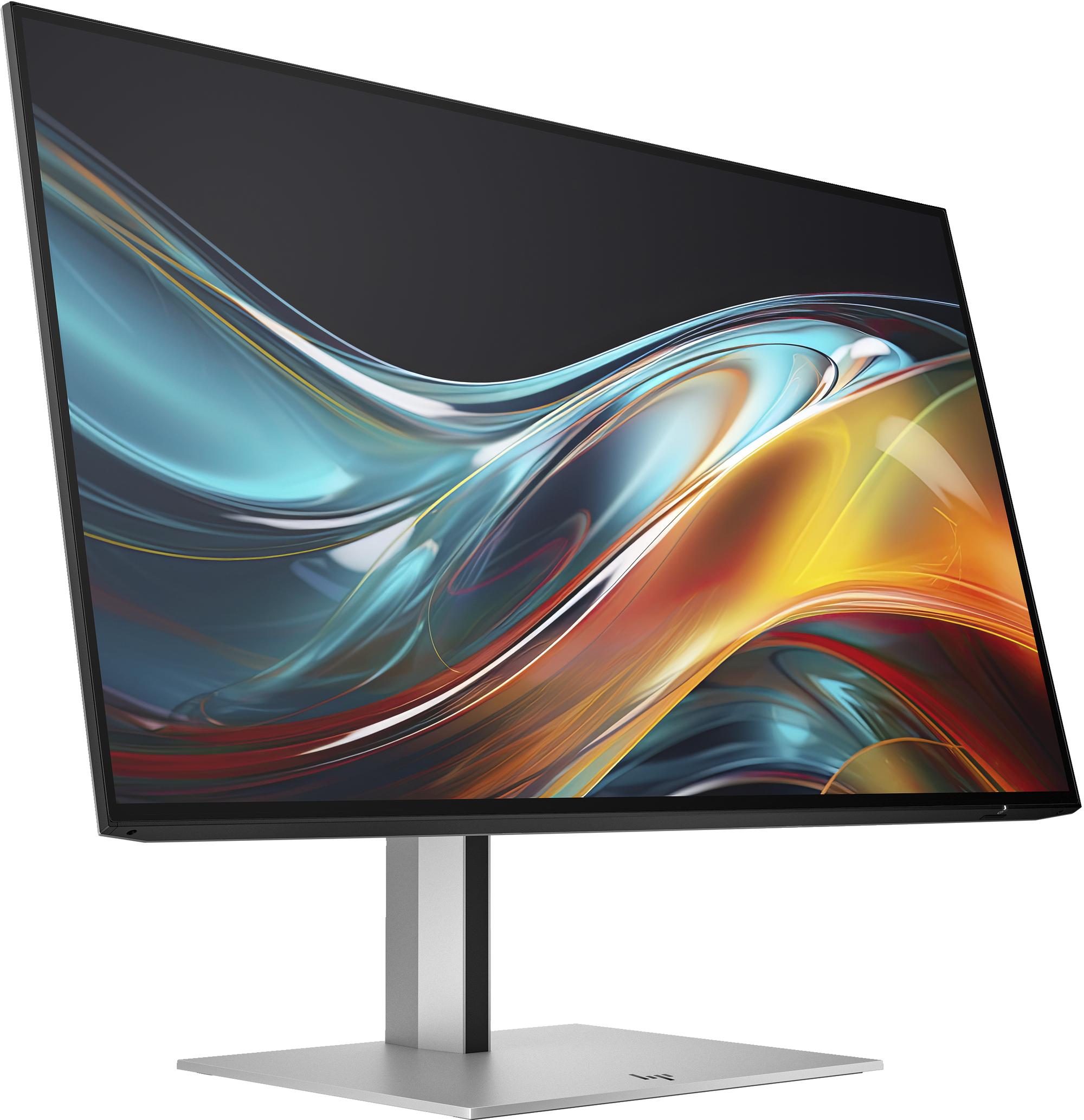HP Monitor 724pf / 8X530AA#ABB Nero, argento 60,5 cm (23,8")
