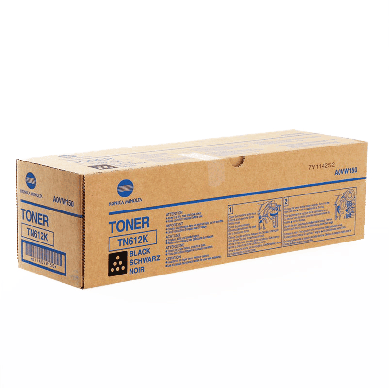 Konica Minolta Toner TN612K / A0VW150 Nero