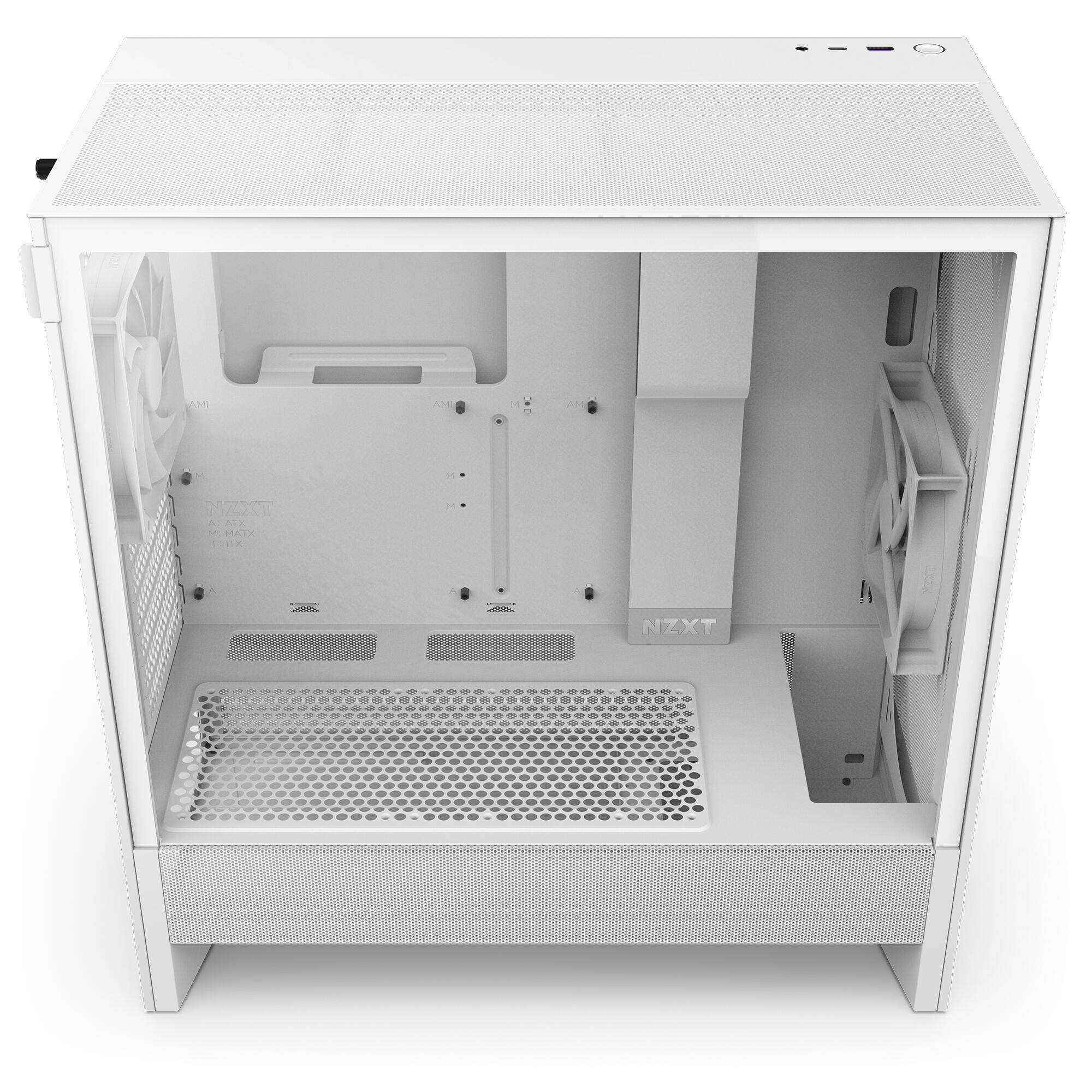 NZXT Alloggiamento per PC H series H5 Flow / CC-H52FW-01 Bianco
