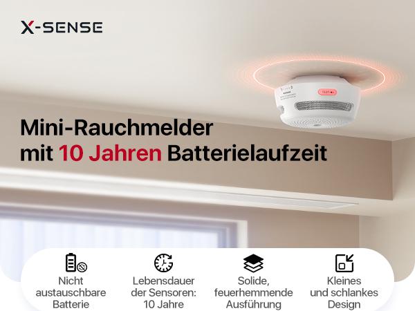 X-Sense Smoke detector XS01 / ZASXS00172WEU White