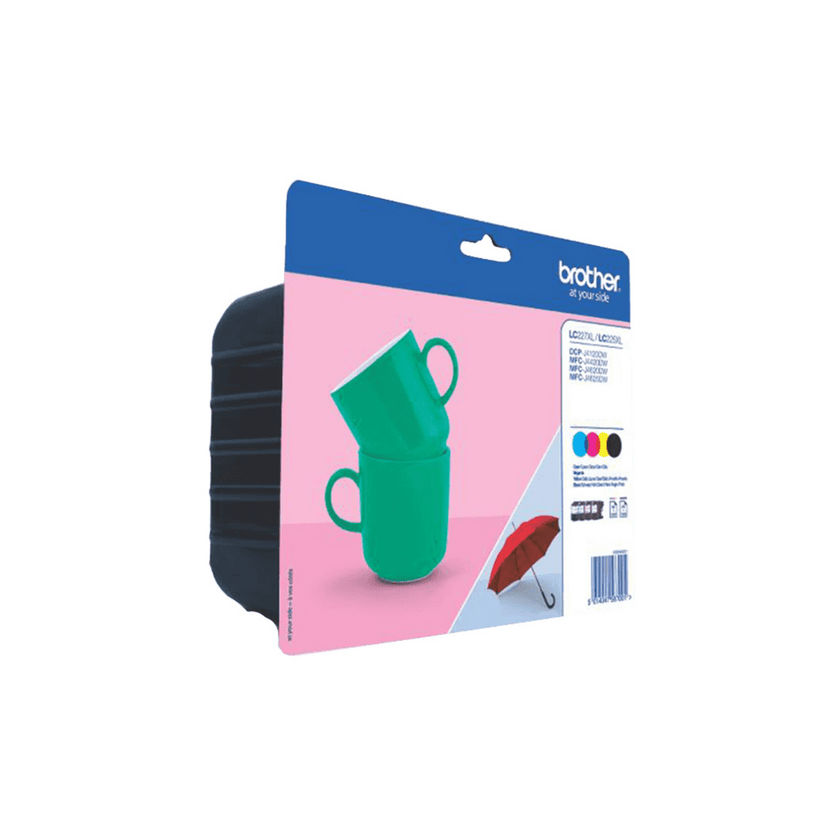Brother Tinta LC-227XLVALBP / LC227XLVALBP BK,C,M,Y Multipack XL en blíster