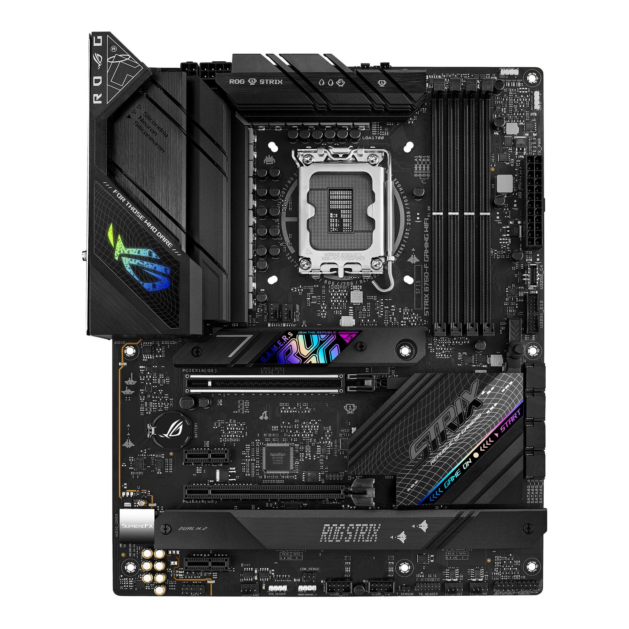ASUS Mainboard ROG STRIX B760-F GAMING WIFI / 90MB1CT0-M1EAY0 Black