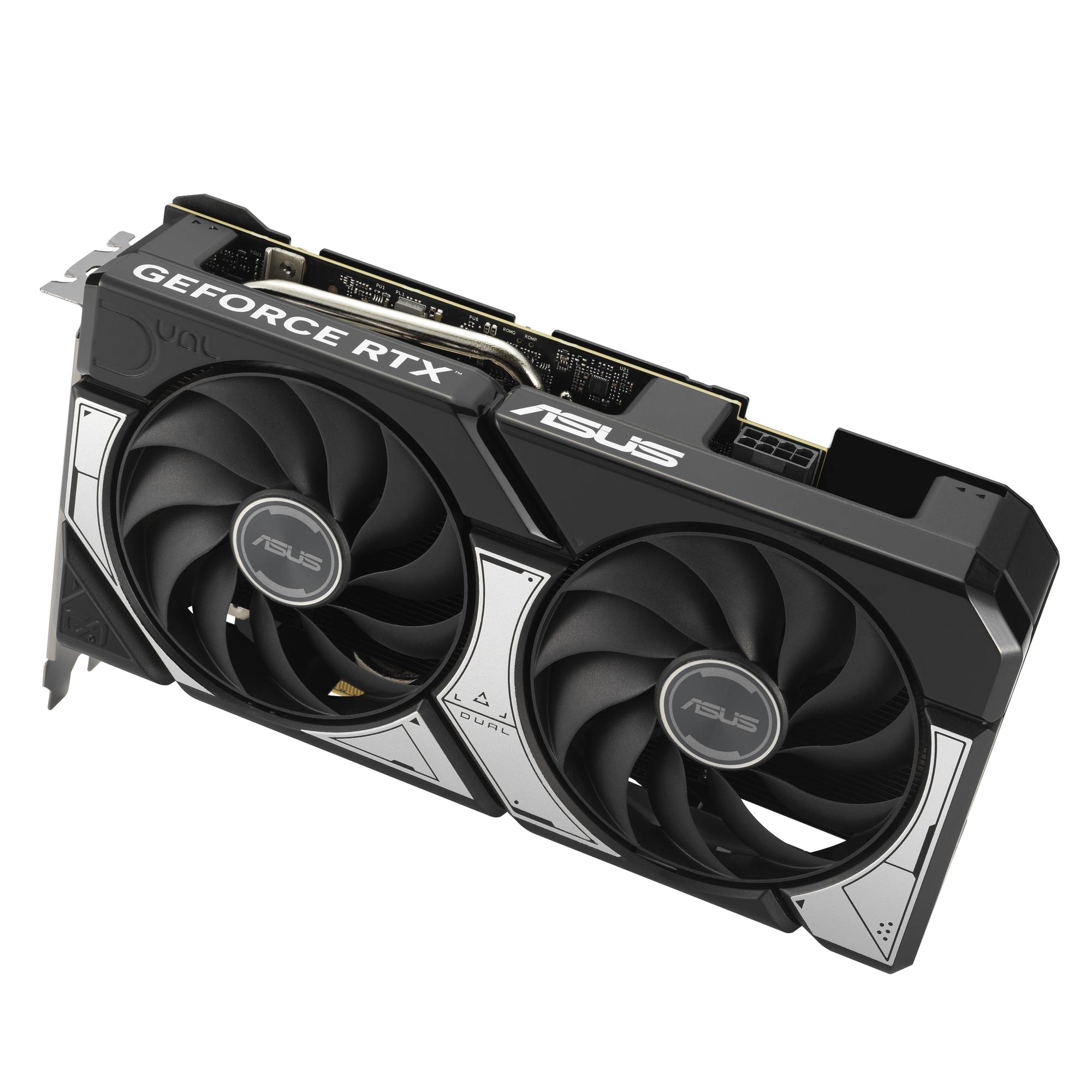 ASUS Carte graphique DUAL RTX5060TI O16G / 90YV0MH0-M0NA00 Noir, gris