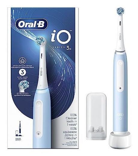 Oral-B Zahnbürste iO Series 3 / 730850 Hellblau, Weiß