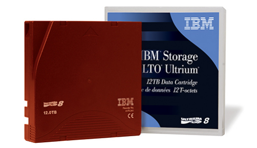 IBM LTO tape LTO-8 Ultrium / 01PL041 Red