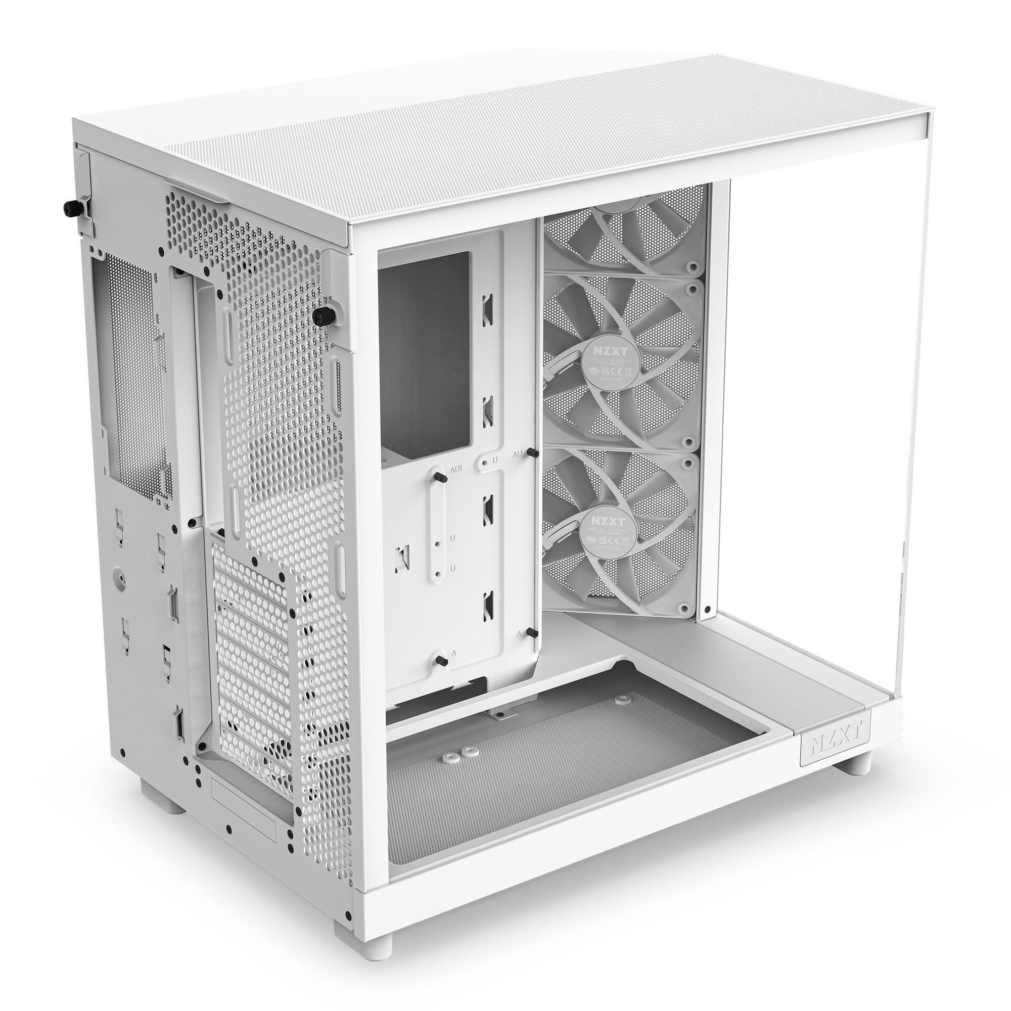 NZXT Boîtier PC H6 Flow / CC-H61FW-01 Blanc