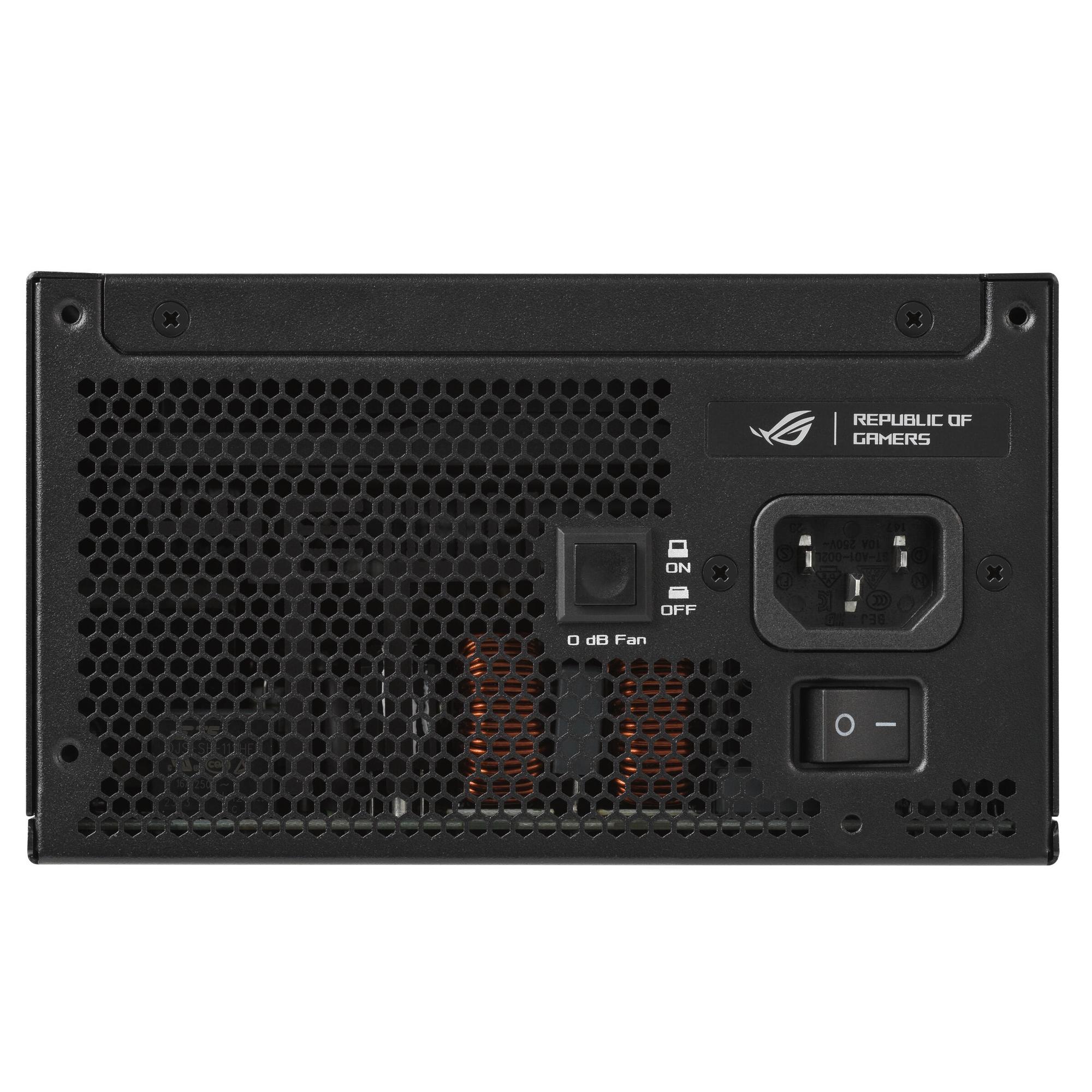 ASUS Alimentation pour PC ROG Strix 1000W Platinum / 90YE00W1-B0NA00 Noir, argent