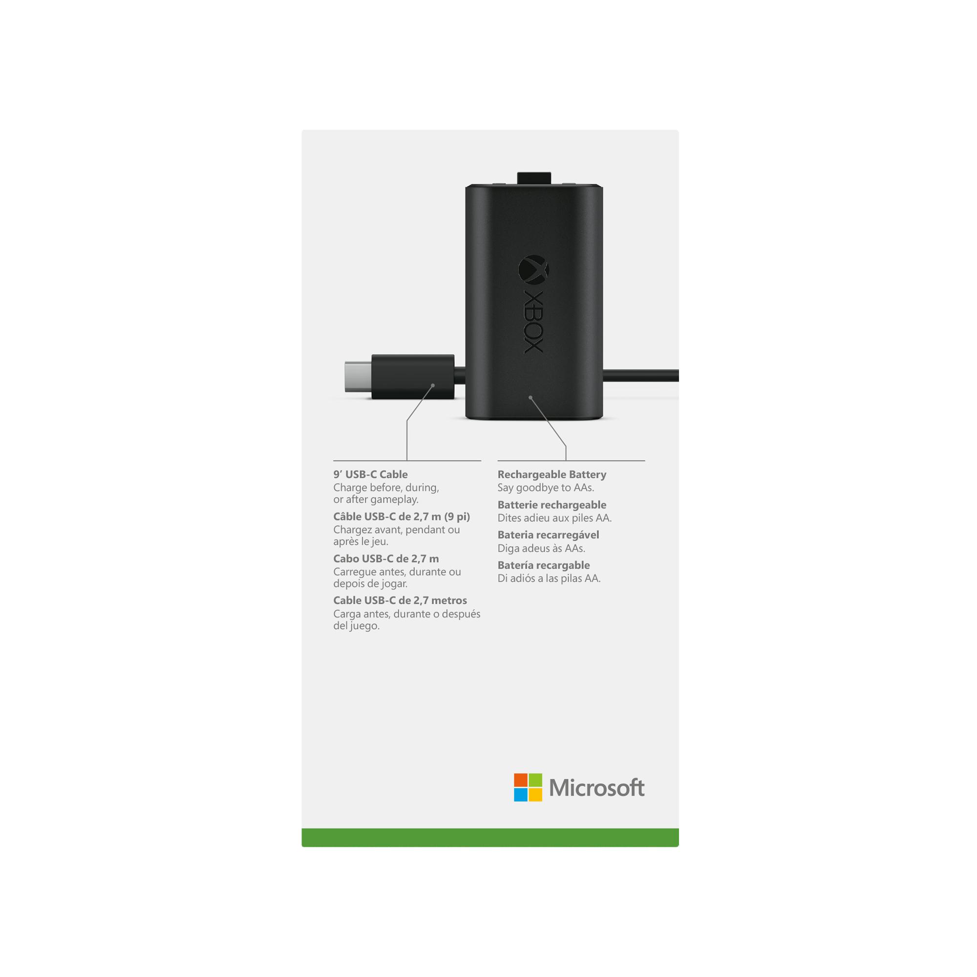 Microsoft Akku Xbox Battery + USB-C / SXW-00002 Schwarz
