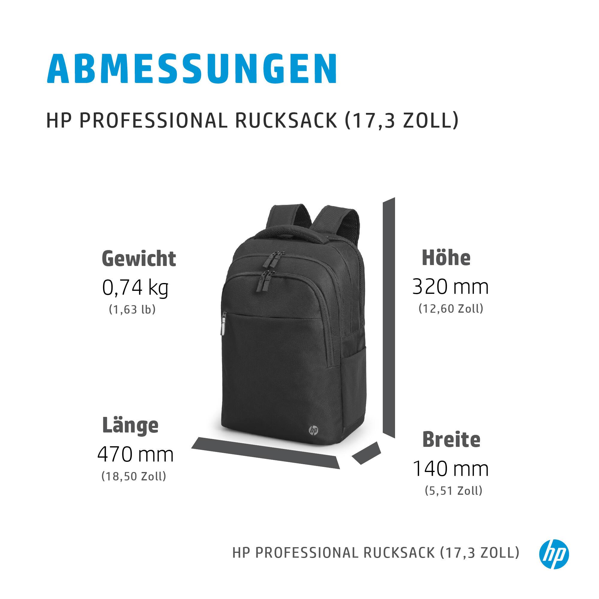 HP Notebook case Professional 17" / 500S6AA Black XL