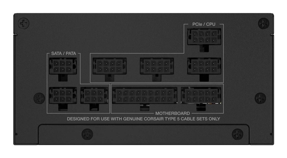 Corsair Fuente de alimentación para PC SF750 / CP-9020284-EU Negro