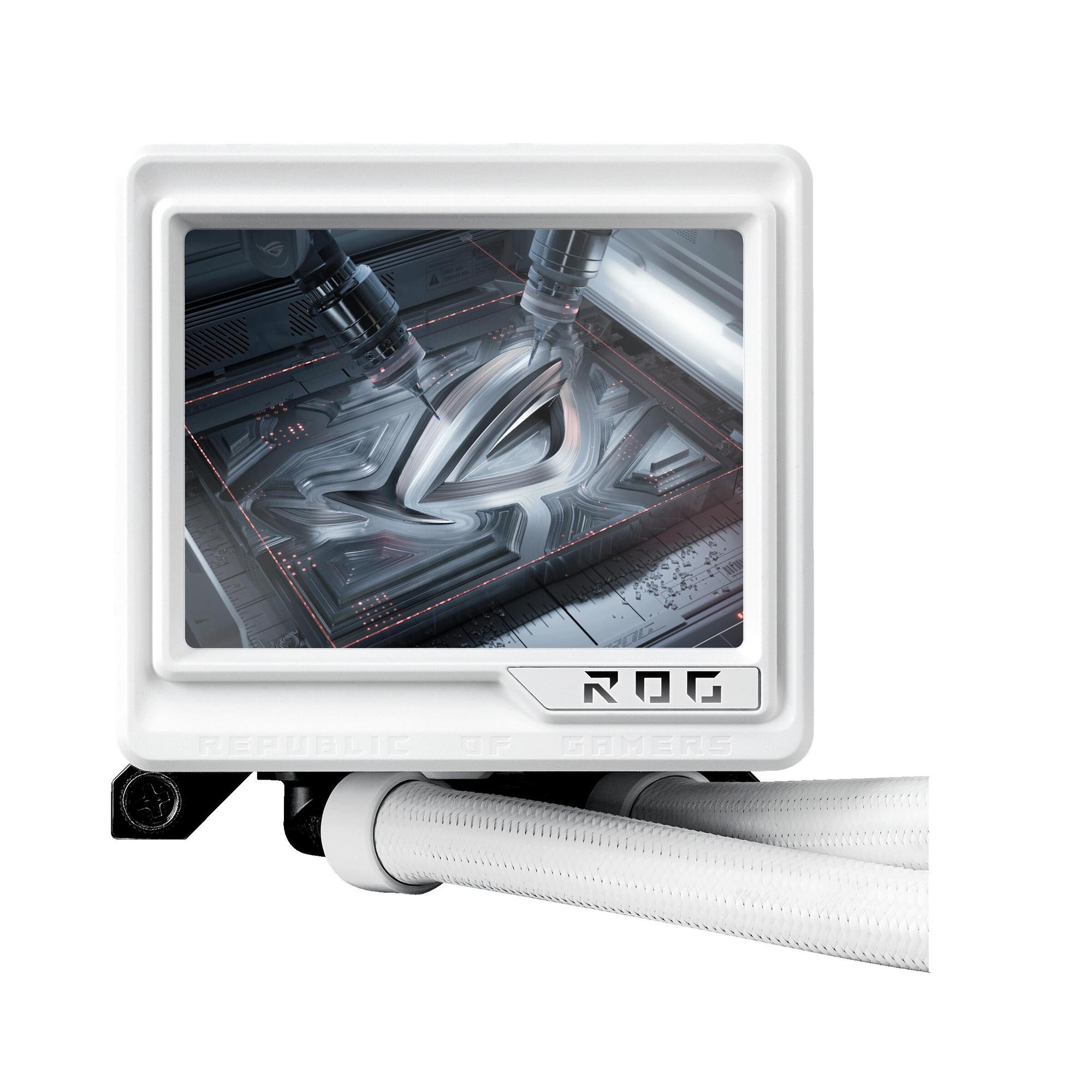 ASUS Refrigeración por agua ROG Ryujin III 360 ARGB Extreme / 90RC0132-M0EAY0 Blanco XL