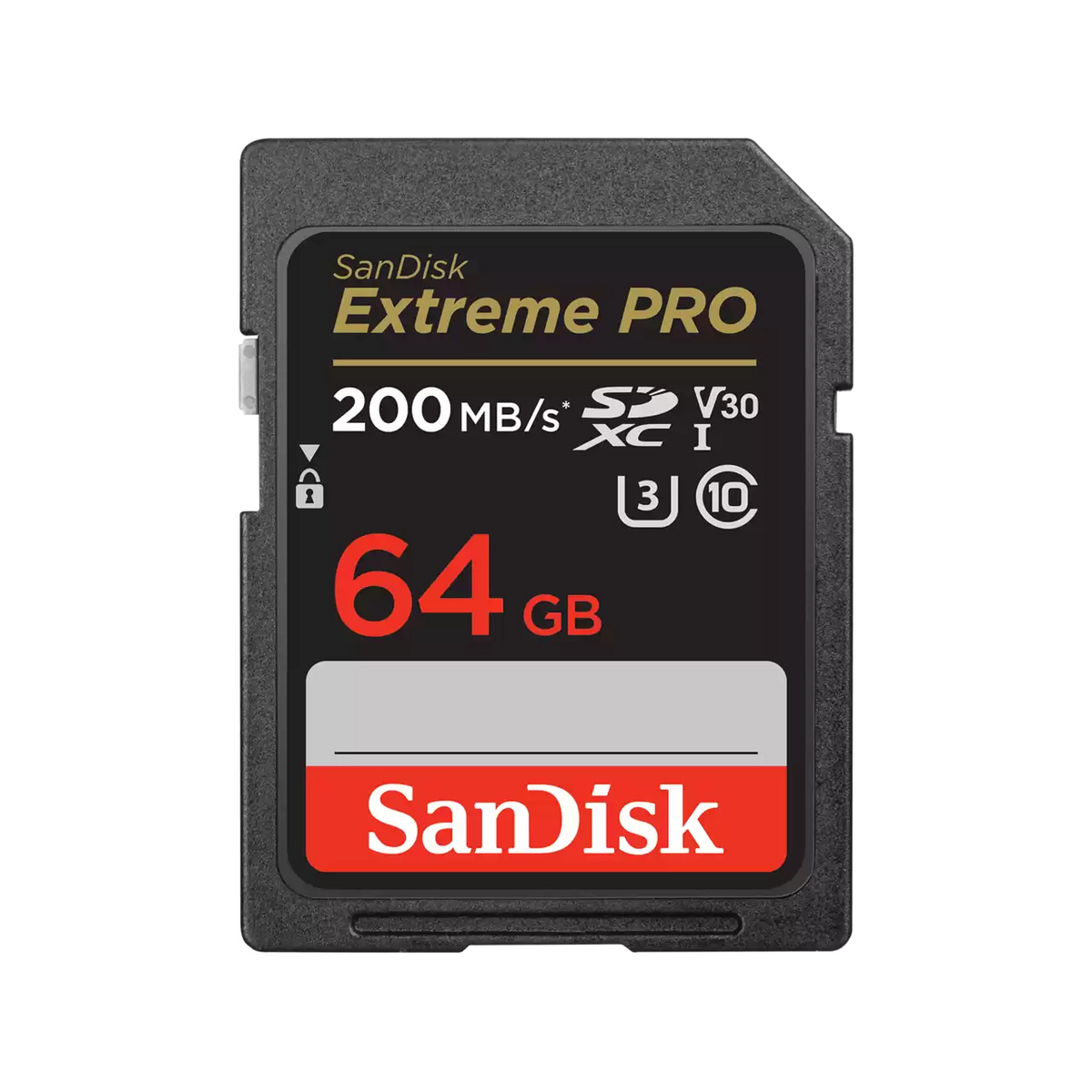 SanDisk SD-Karte Extreme Pro 64GB / SDSDXXU-064G-GN4IN Schwarz