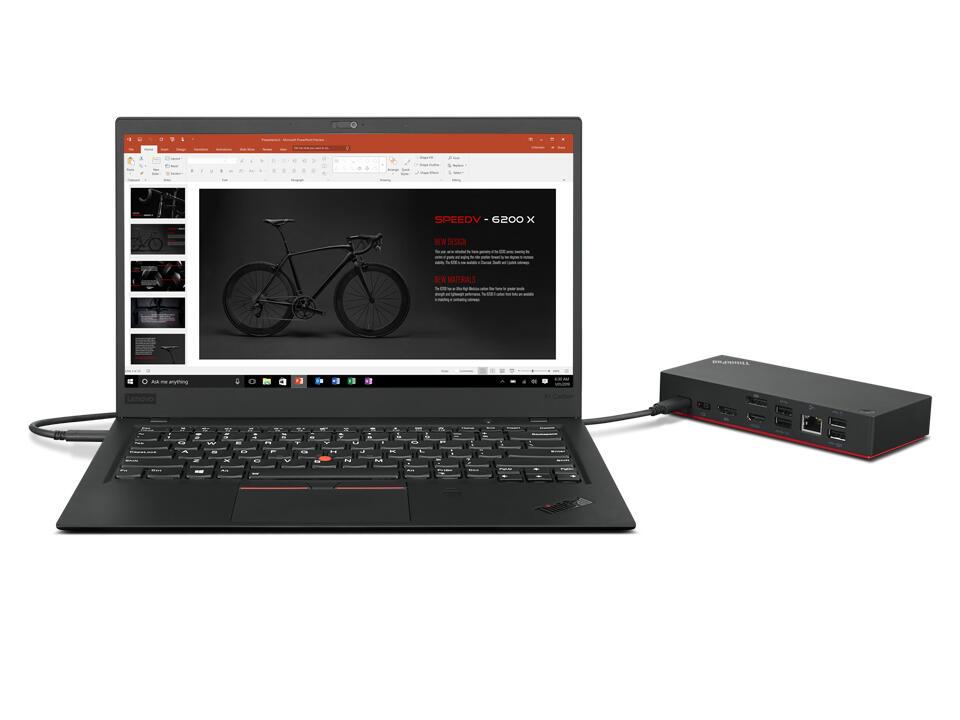 Lenovo Docking station 40AY0090EU Black