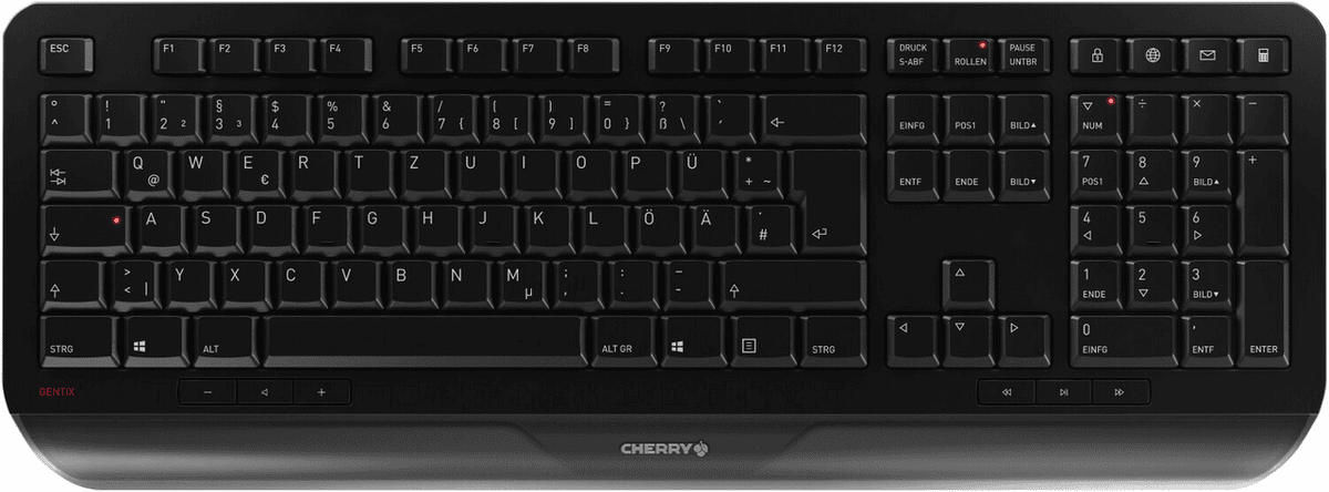 Cherry Maus- und Tastatur-Set GENTIXB / JD-7000DE-2 Schwarz