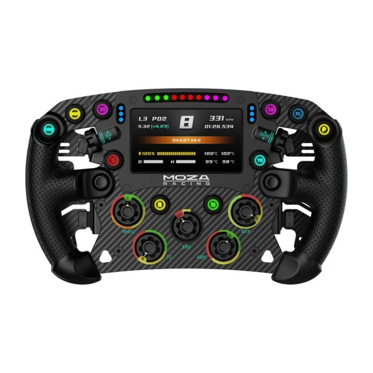 Moza Racing Controller FSR2 Formula Wheel / RS068 Schwarz