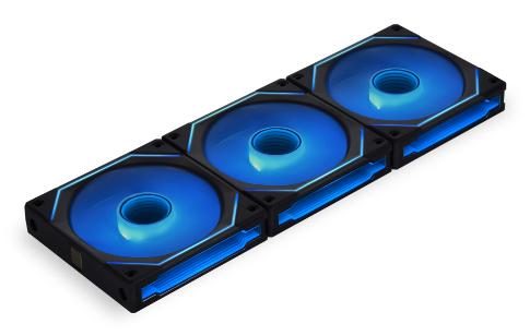 Lian Li Ventilador UNI FAN SL Infinity Mirror 120mm ARGB PWM mit Hub / 12SLIN3B Negro