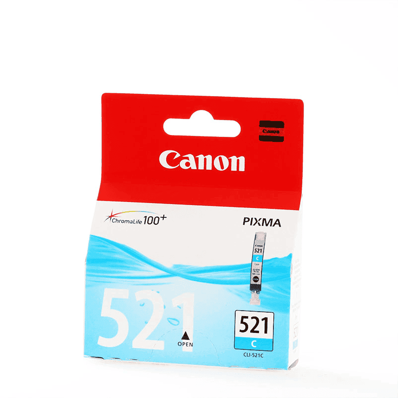 Canon Tinta CLI-521C / 2934B001 Cian