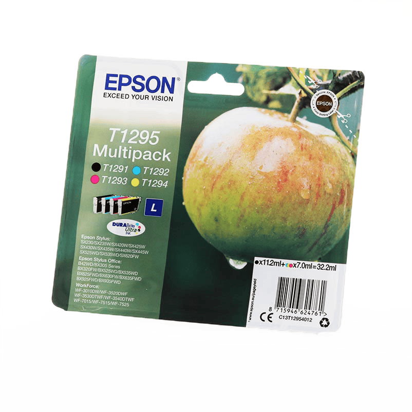 Clorisun T1295 Multipack pour Epson T1291 T1292 T1293 T1294