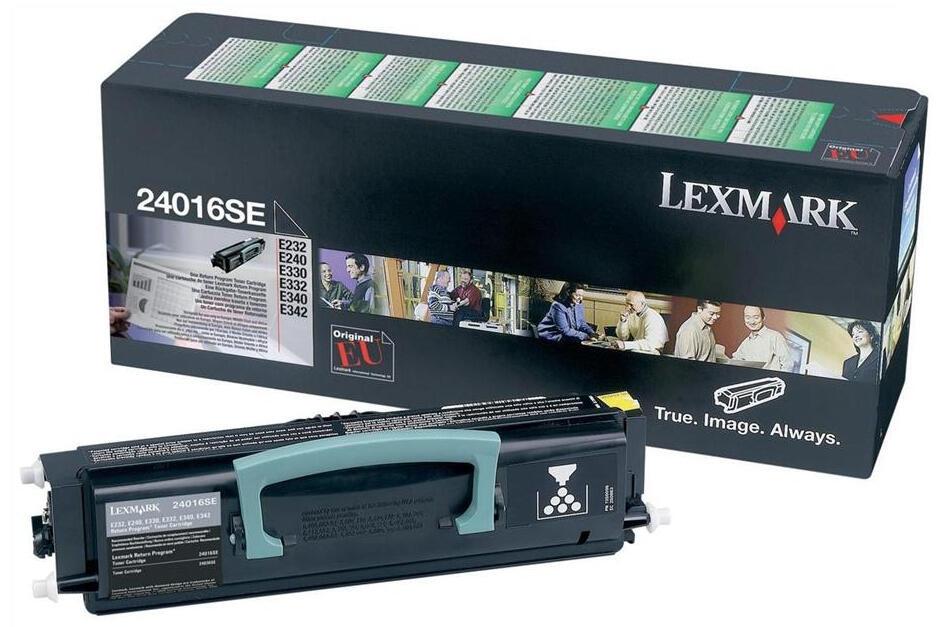 Lexmark Toner 24016SE Schwarz