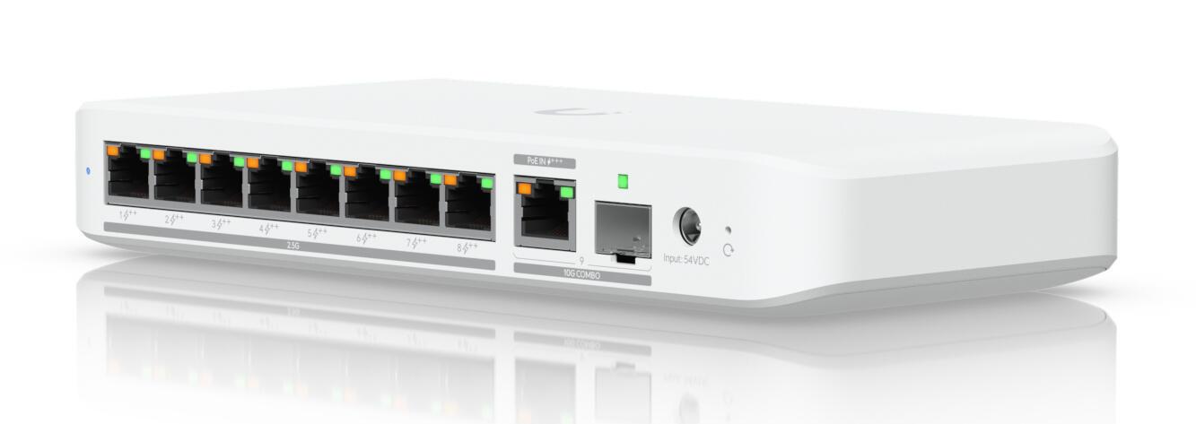 Ubiquiti Switch UniFi Flex 2.5G POE / USW-FLEX-2.5G-8-POE Blanc