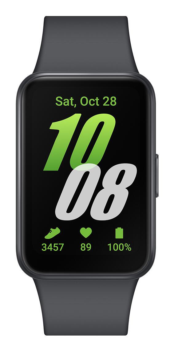 Samsung Indossabile Galaxy Fit3 / SM-R390NZAAEUE Nero 4,06 cm (1,6")