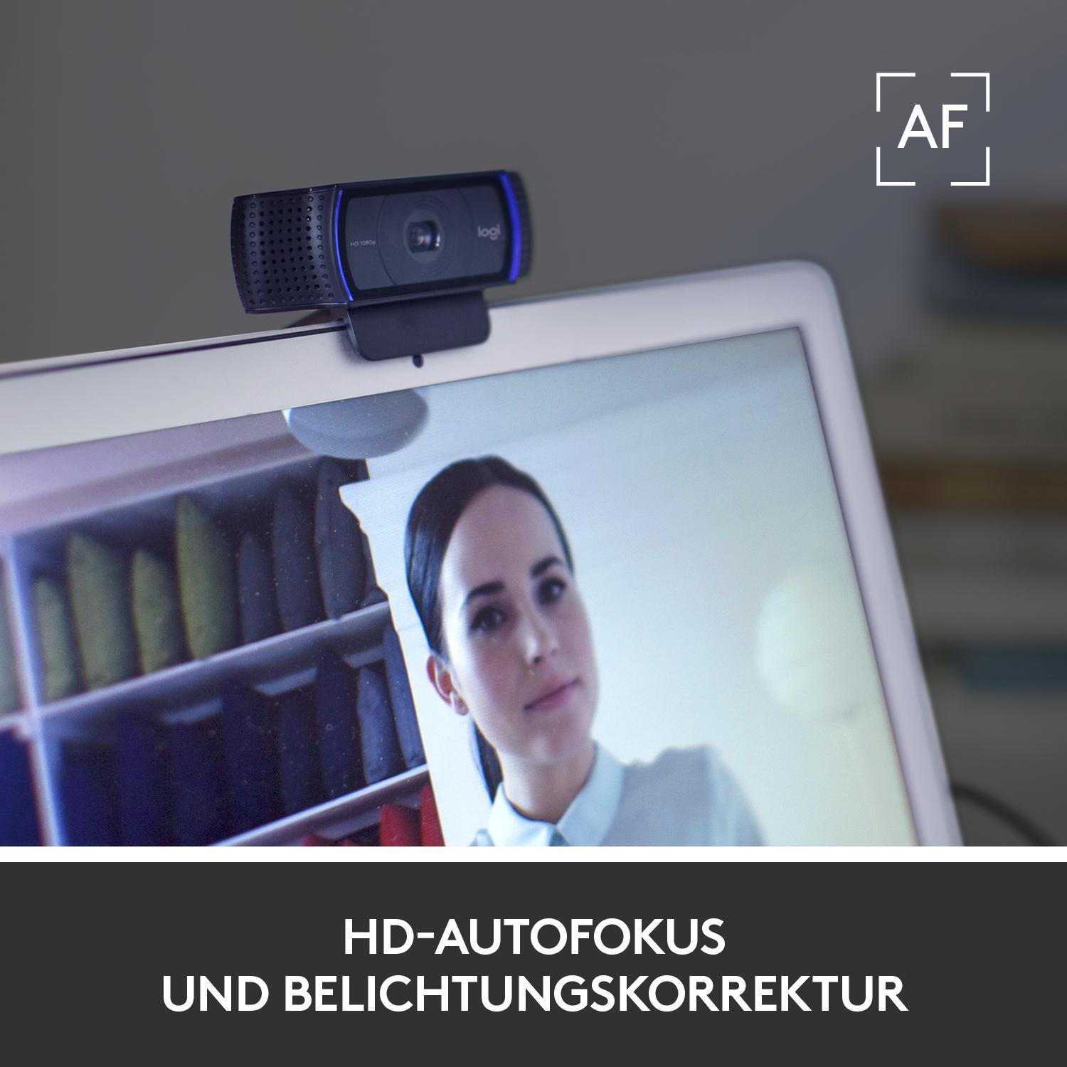 Logitech Webcam C920S Pro / 960-001252 Noir