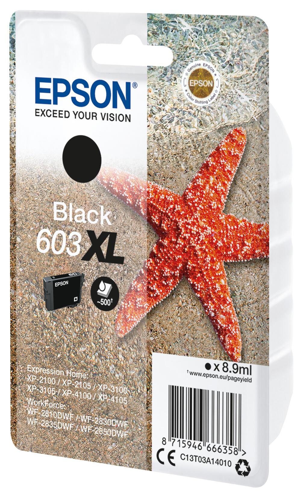 Epson Ink 603XL / C13T03A14010 Black XL