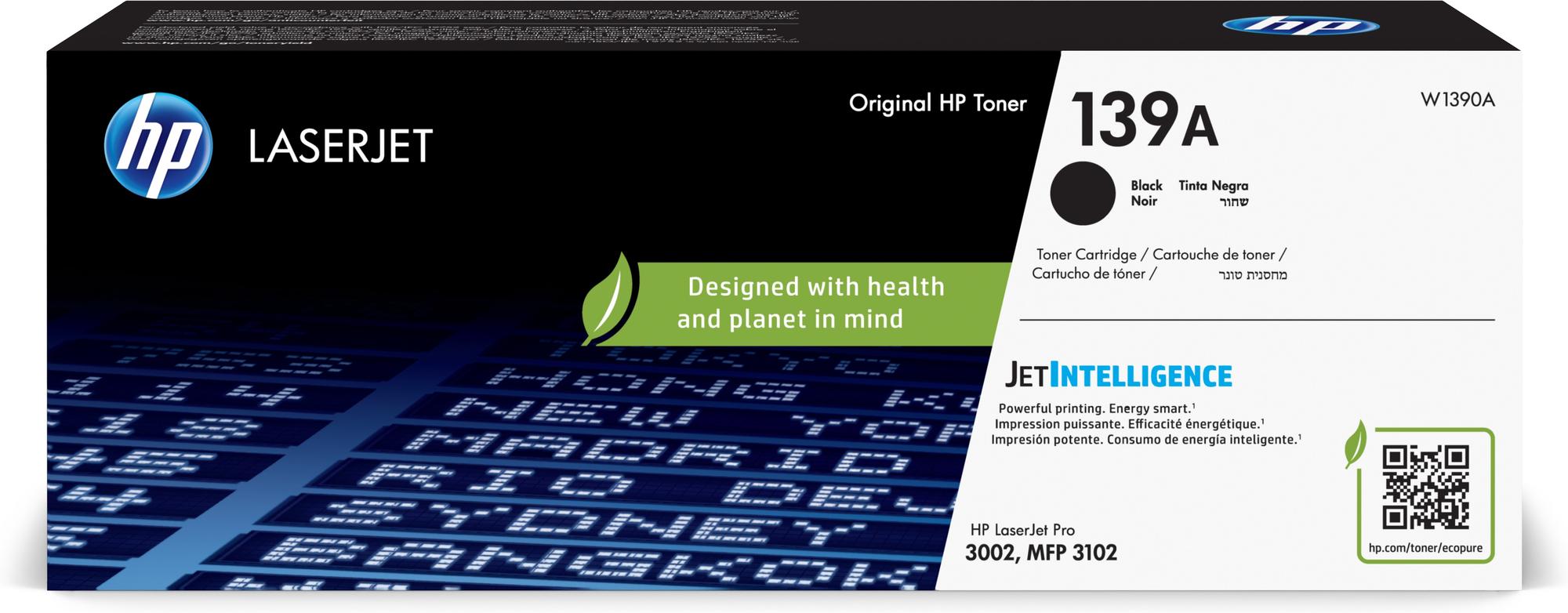 HP Tóner 139A / W1390A Negro Standard
