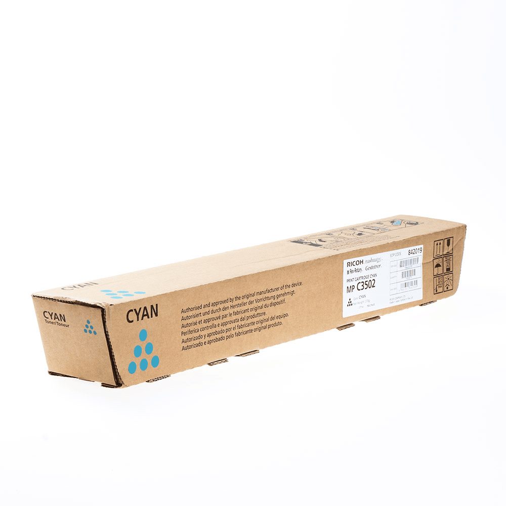 Ricoh Toner MP C3502E / 842019 Ciano