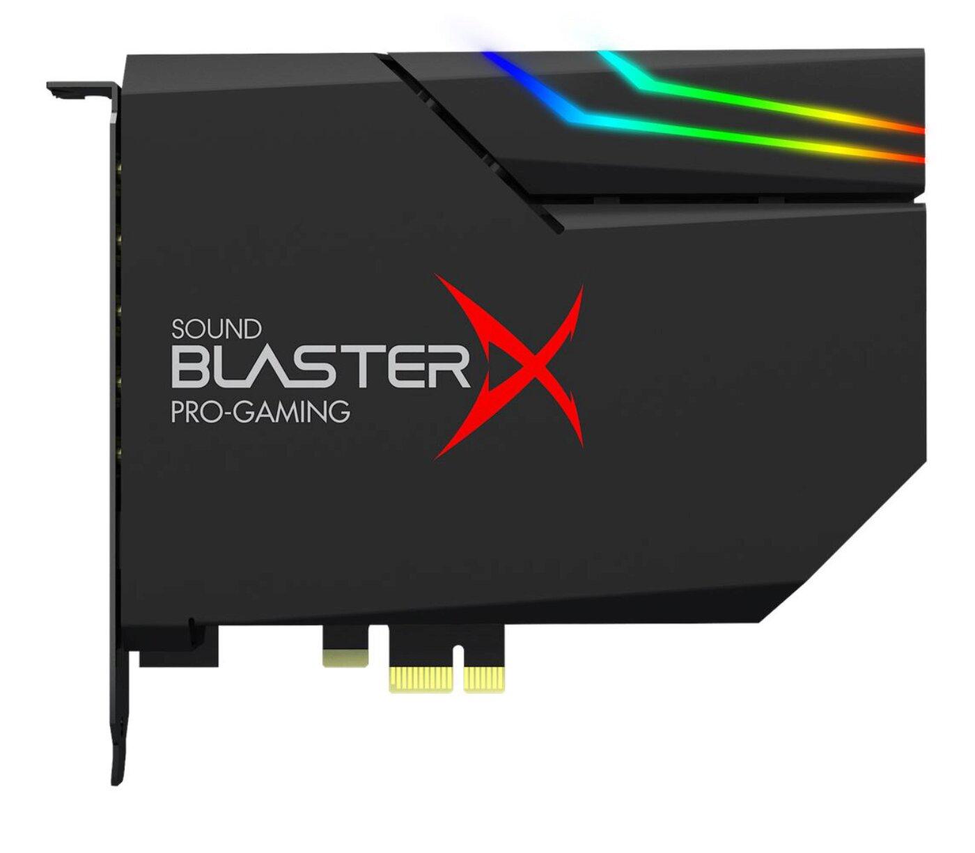 Creative Carte son Sound BlasterX AE-5 Plus / 70SB174000003 Noir