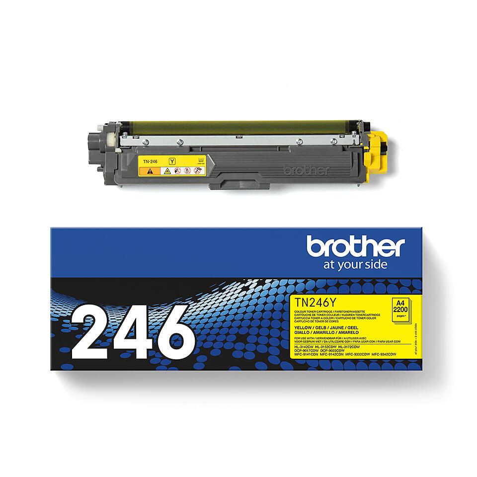 Brother Toner TN-246Y / TN246Y Jaune XL