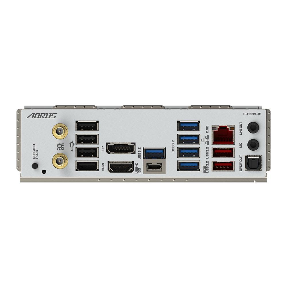 GIGABYTE Carte mère B650M AORUS ELITE AX ICE / B650M A ELITE AX ICE Blanc