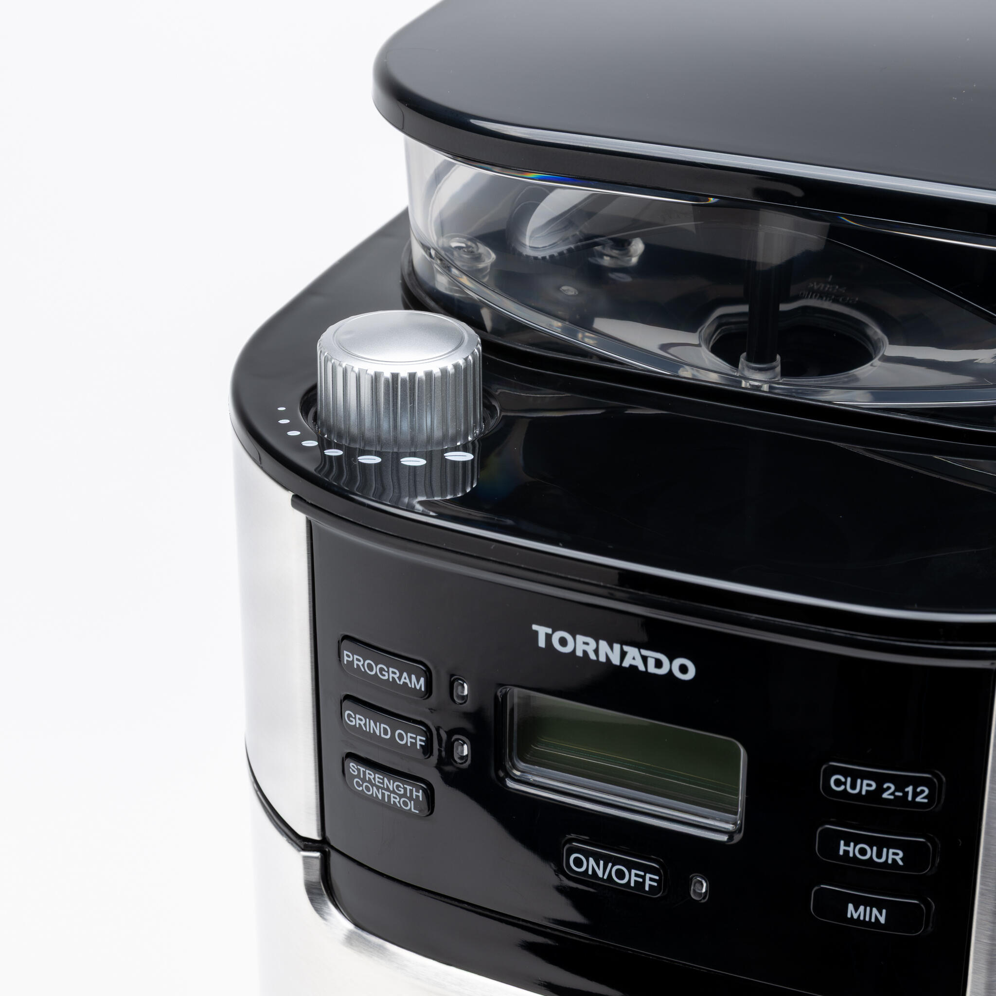 TORNADO Cafetera de filtro TCM1025A-GS Negro