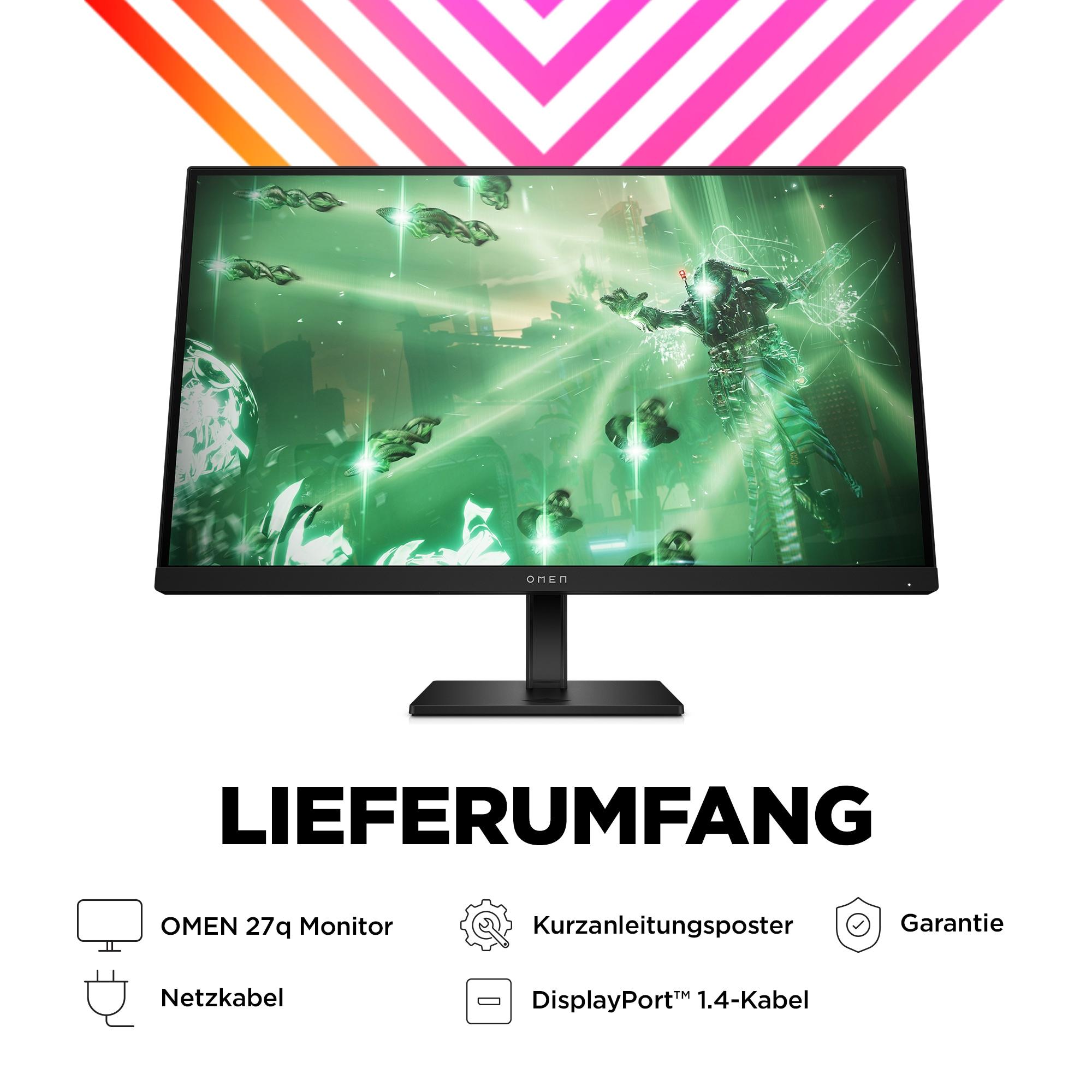 HP Monitor OMEN 27q / 780H4E9#ABB Black 68.6 cm (27")