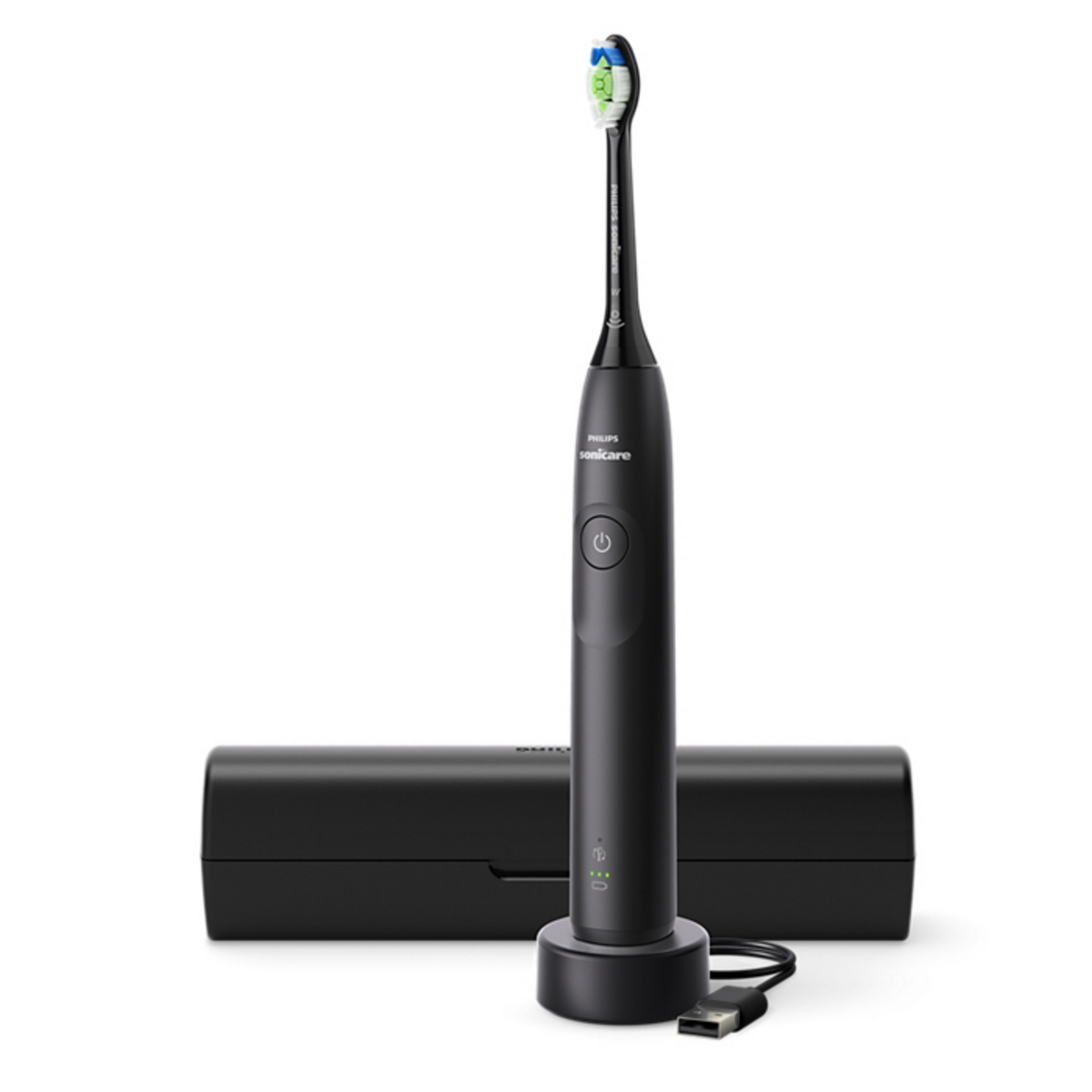 Philips Cepillo de dientes Sonicare 5300 mit Etui / HX7101/02 Negro