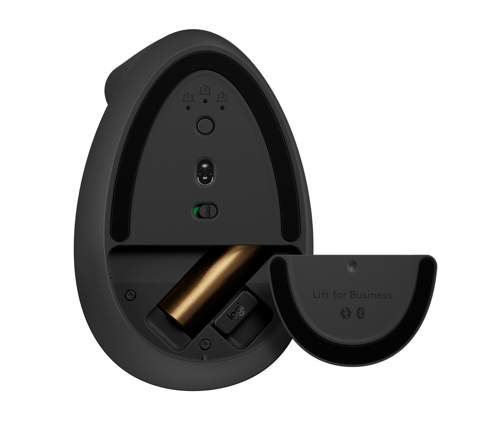 Logitech Ratón Lift Vertical Business Links / 910-006495 Grafito