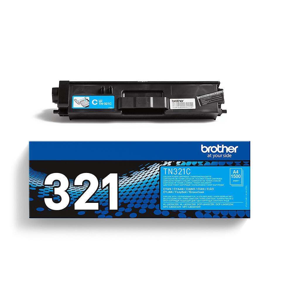 Brother Toner TN-321C / TN321C Cyan Standard