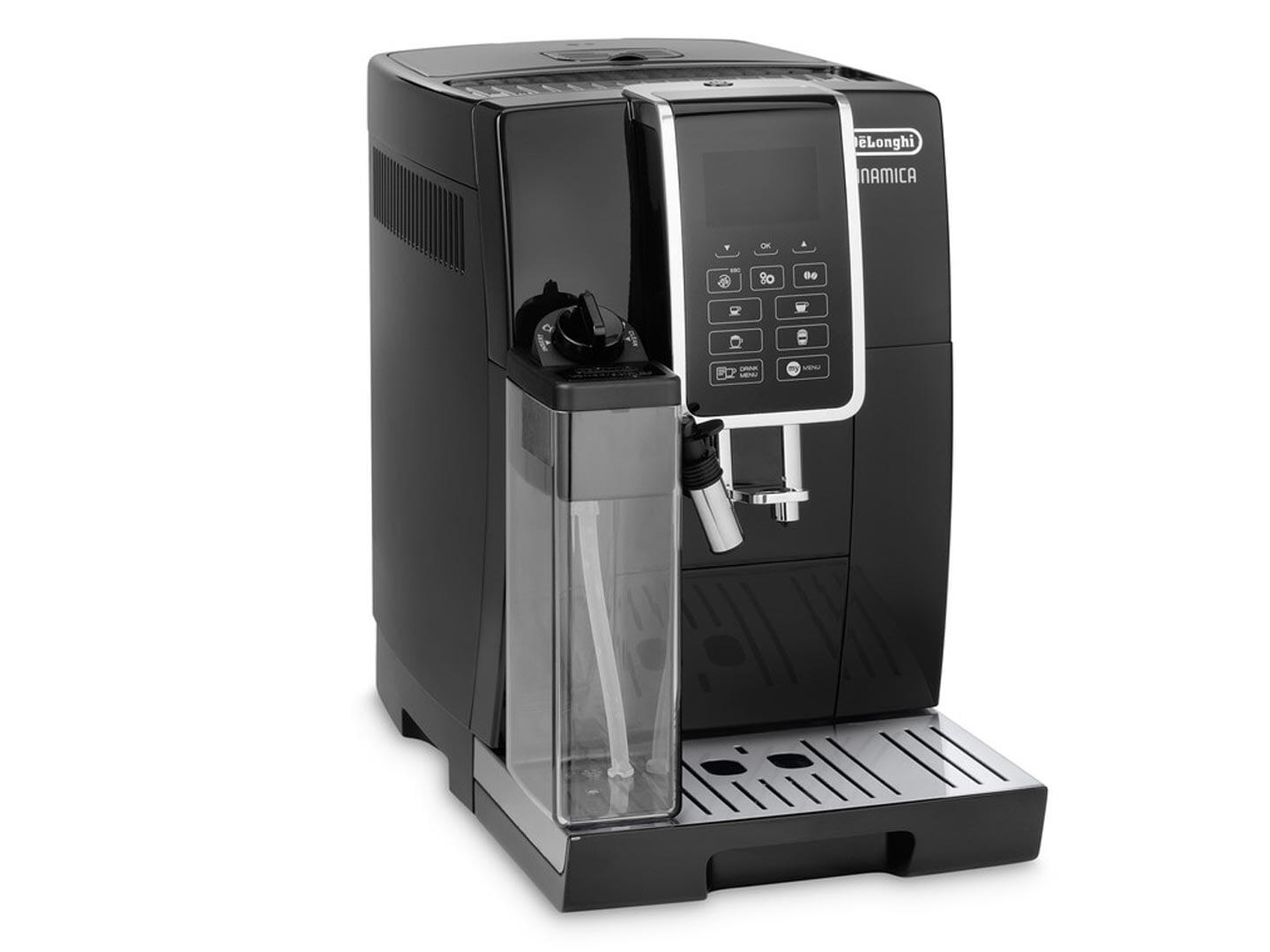De’Longhi Macchina da caffè completamente automatica DINAMICA ECAM 350.55.B / ECAM350.55.B Nero, acciaio inox Standard