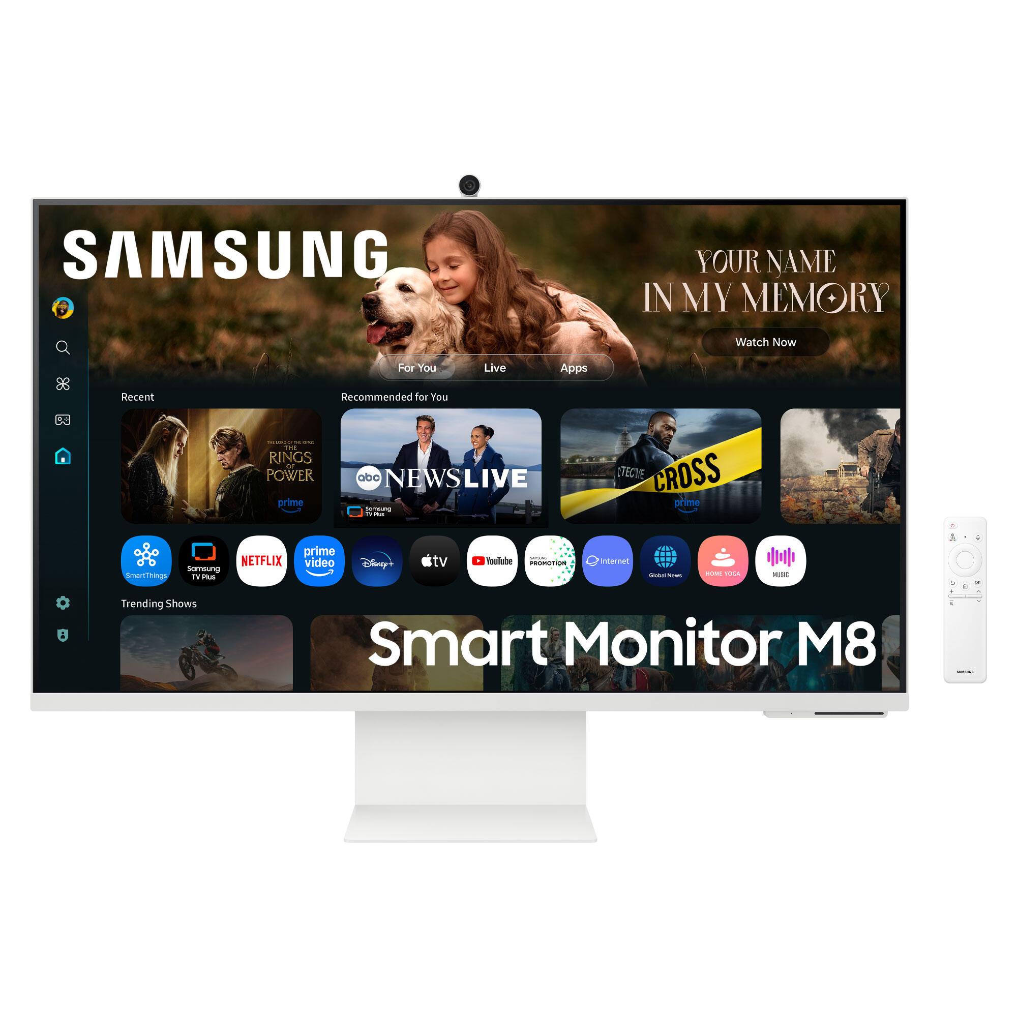 Samsung Monitor ViewFinity LS32FM801UU / LS32FM801UUXEN Blanco 81,3 cm (32")