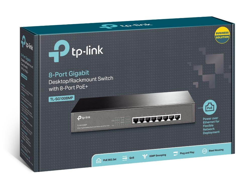 TP-Link Switch TL-SG1008MP / TL-SG1008MP Noir