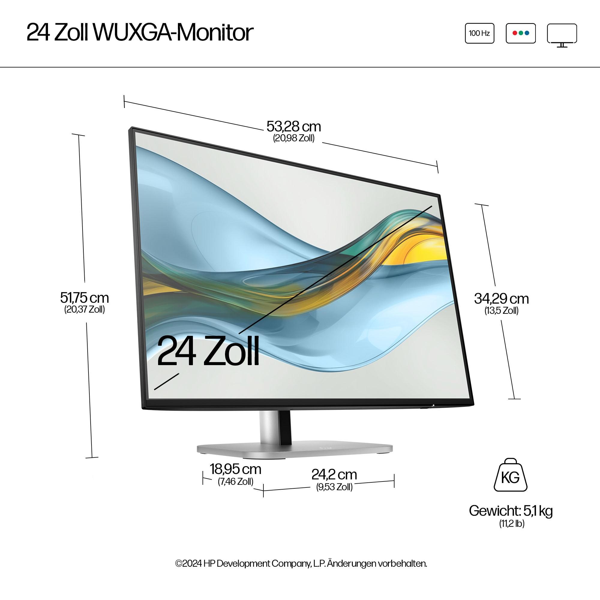 HP Monitor 524pn / 9D9A7AA#ABB Nero Standard 61 cm (24")