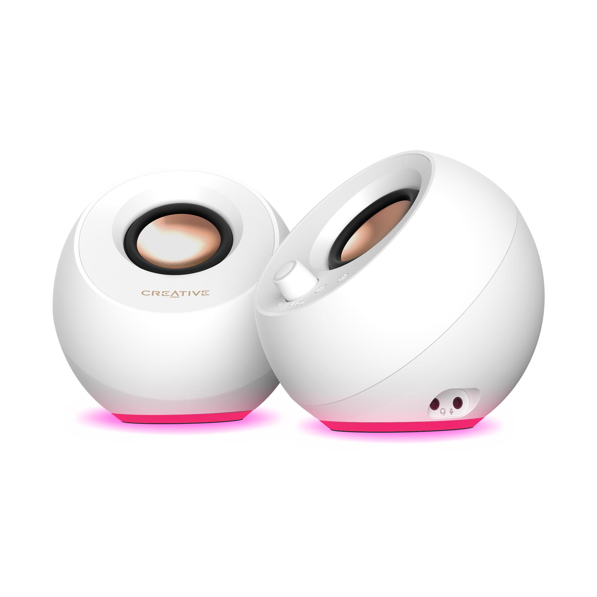 Creative Altoparlante Pebble Pro / 51MF1710AA003 Bianco Doppelpack
