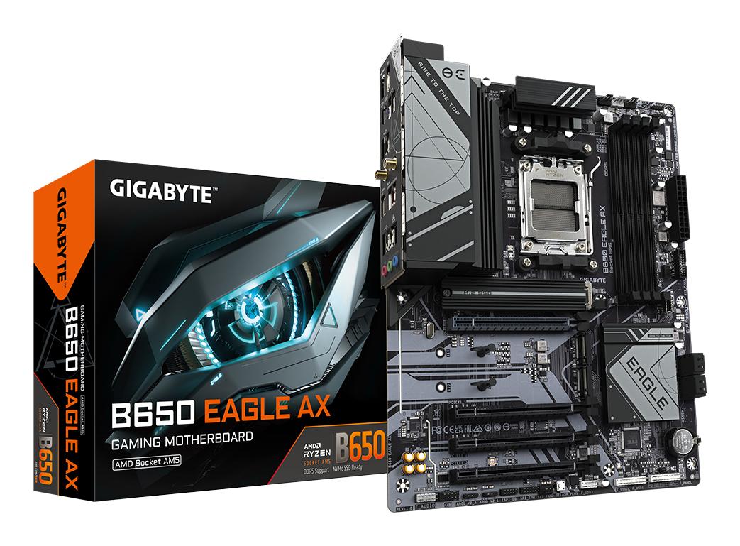GIGABYTE Carte mère B650 EAGLE AX Marron