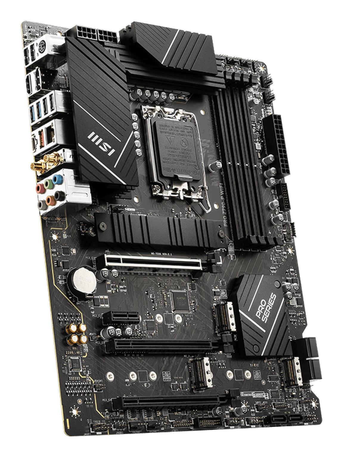 MSI Placa base PRO Z790-P WIFI / 7E06-001R Negro