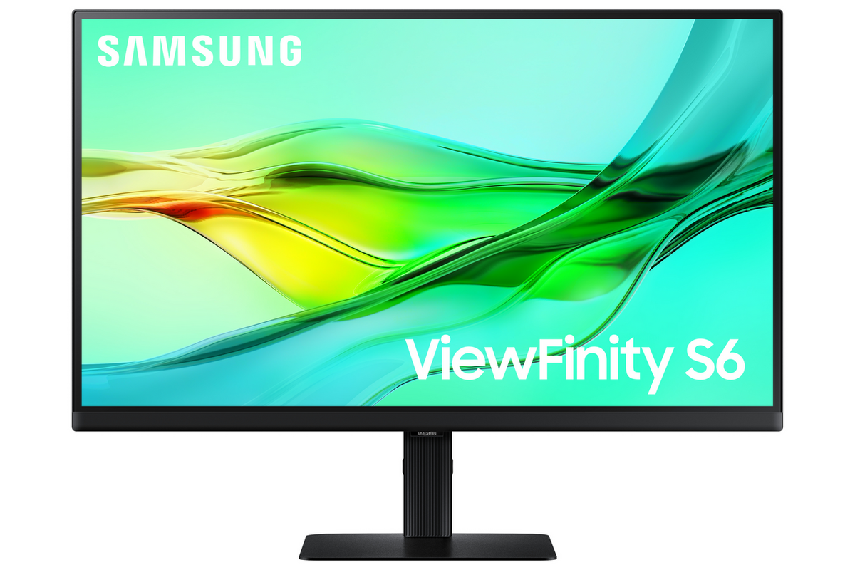 Samsung Monitor S6 S27D600UAU / LS27D600UAUXEN Schwarz