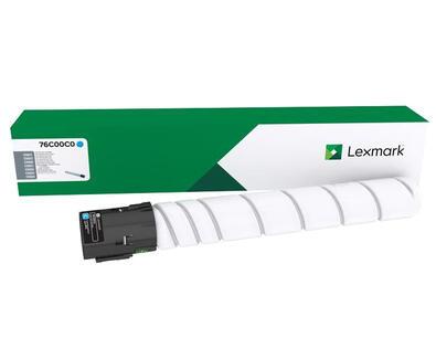 Lexmark Toner 76C00C0 / 76C00C0 Cyan Standard