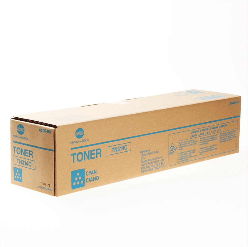 Konica Minolta Tóner TN314C / A0D7451 Cian