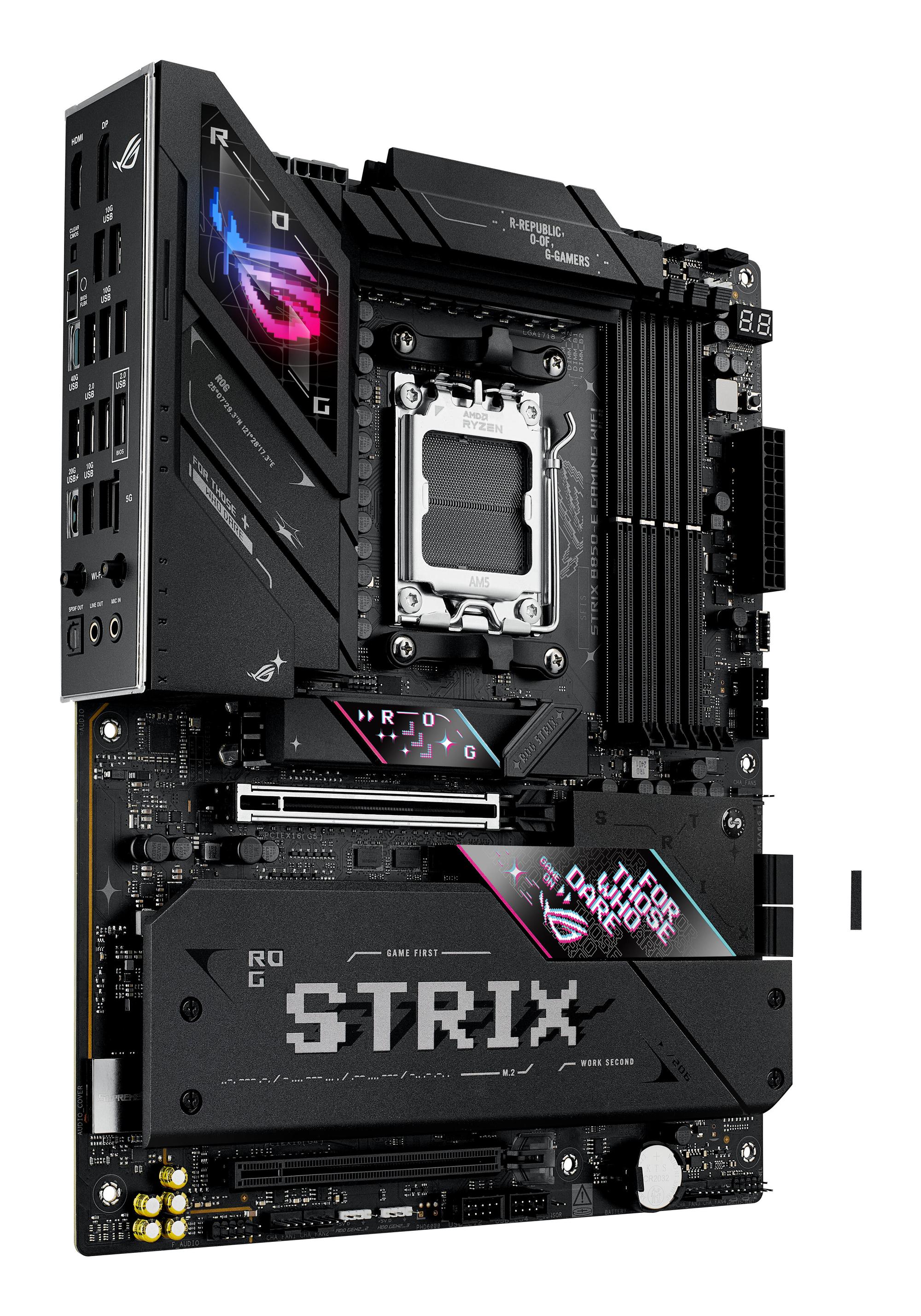 ASUS Mainboard ROG Strix B850-E Gaming WIFI / 90MB1J60-M0EAY0 Black